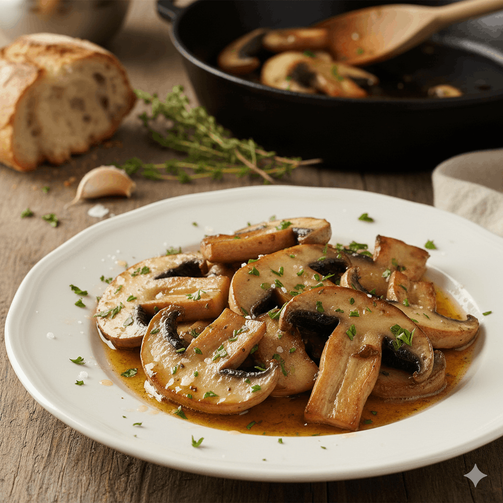 gebratene Steinpilze In Butter gebratene Steinpilze Rezept