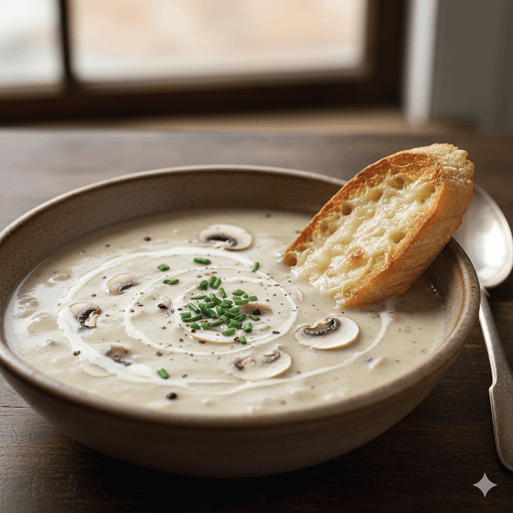 Champignoncremesuppe Rezept ohne Sahne (2026)