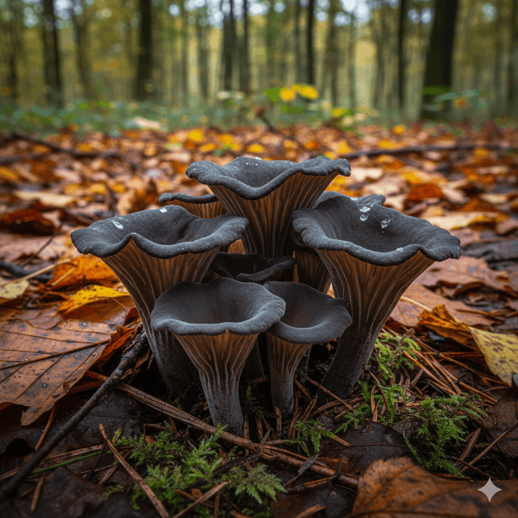 Herbsttrompete – Alle Infos zum Pilz