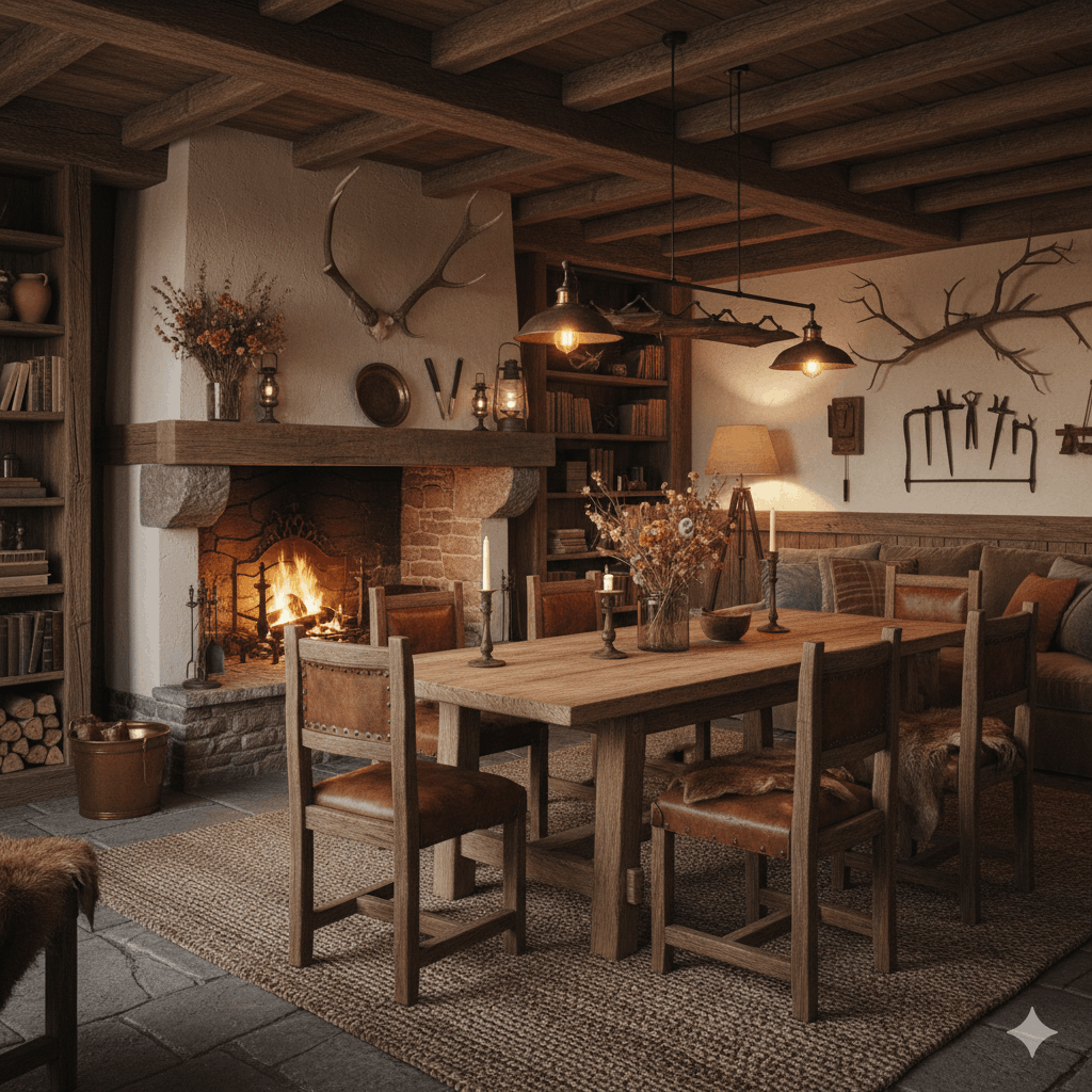 Uriger Einrichtungsstil – Urige Einrichtungsideen und Trends 2026 2