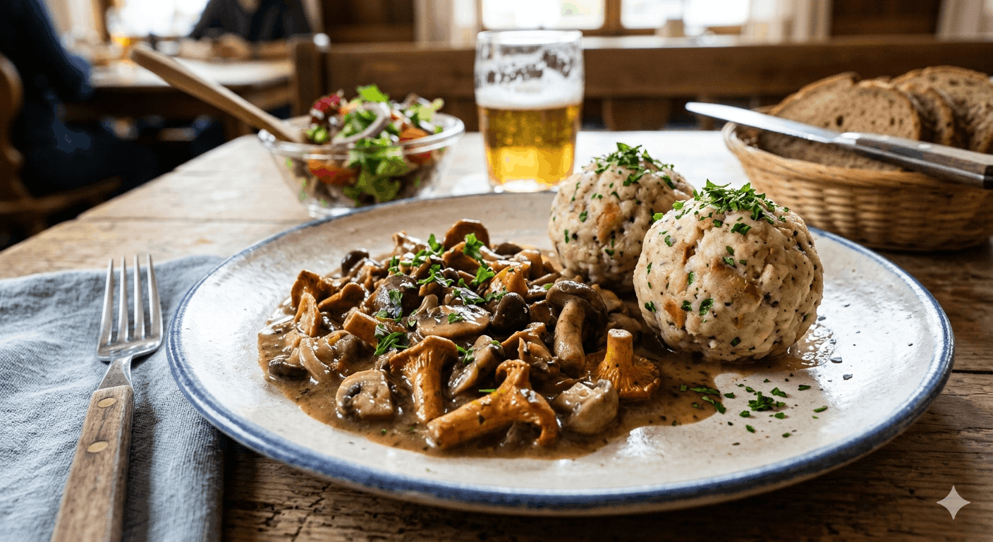 Rezept Pilzragout mit Semmelknödel 2026