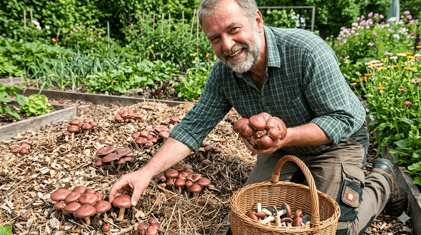 Braunkappen Pilze im Garten züchten – Der komplette Guide 2026