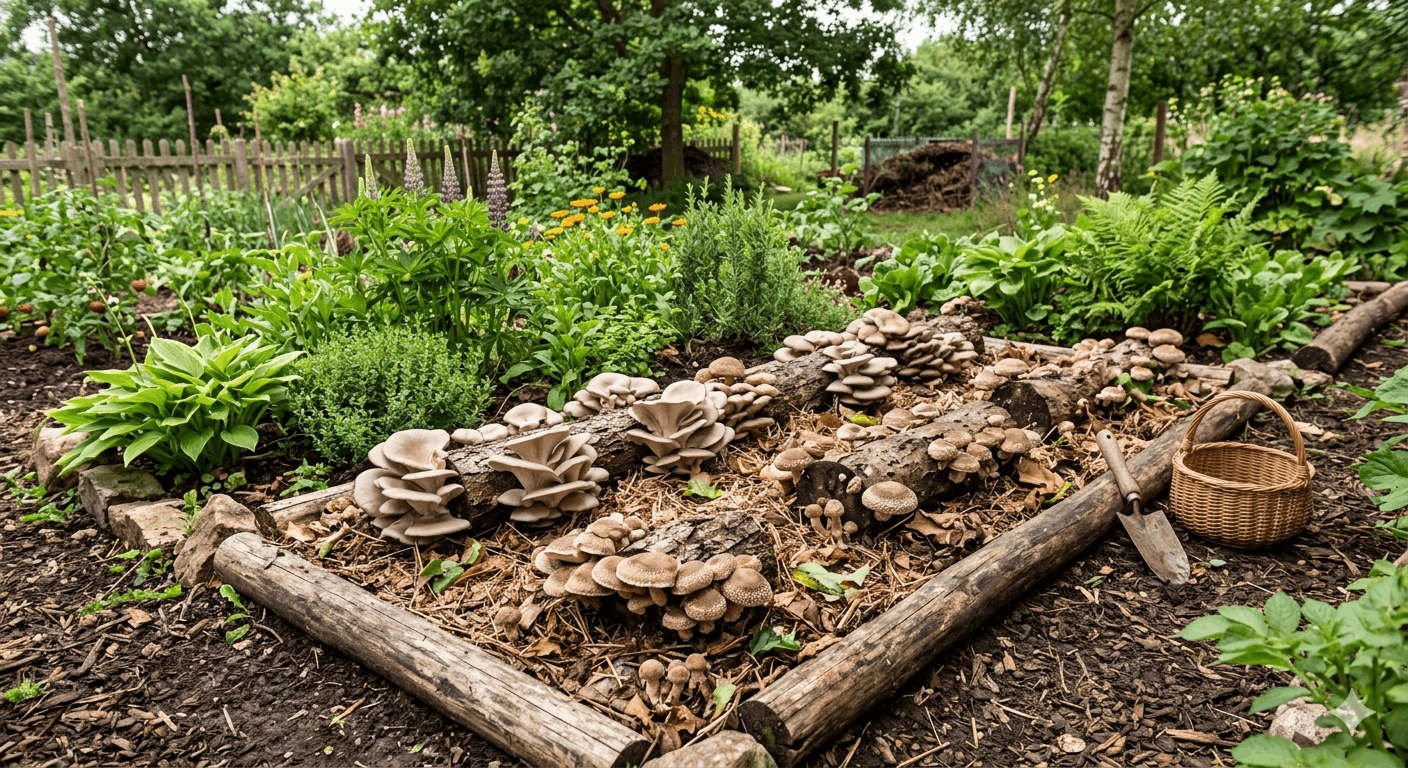 Pilzzucht im Garten So legst du ein permanentes Pilzbeet an (2026)