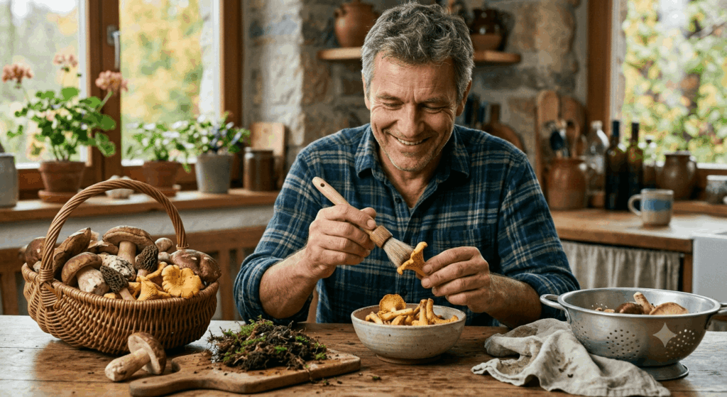 Pilze richtig putzen & anbraten So werden Pfifferlinge & Champignons kross 2026